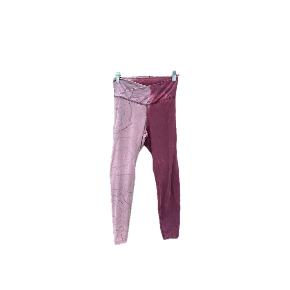 Tie Dye Asymmetrical Women's Leggings | Asymmetrical Geode Tie - Reverse Dye